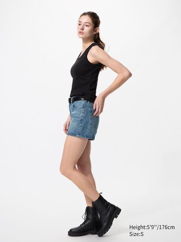 Uniqlo الدينيم السراويل | 3.5" in Kuwait