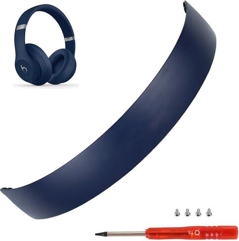 شريط قوس بديل لعصابة الرأس Studio 3 مثل ملحقات قطع غيار OEM Studio3 المتوافقة مع سماعات Beats من Dr. Dre Studio3/A1914 Studio 2 السلكية/اللاسلكية (B0500/B0501) (أسود غير لامع) in Kuwait