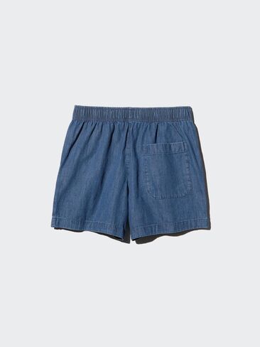 Uniqlo شورت قطن سهل | الدنيم in Saudi Arabia