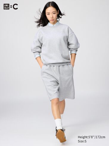 Uniqlo Wide Sweat Shorts in Saudi Arabia