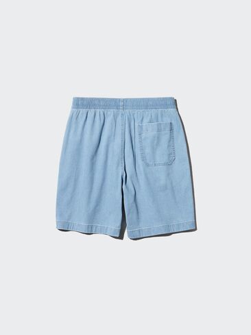 Uniqlo شورت سهل التمدد | الدنيم | 8" in Saudi Arabia