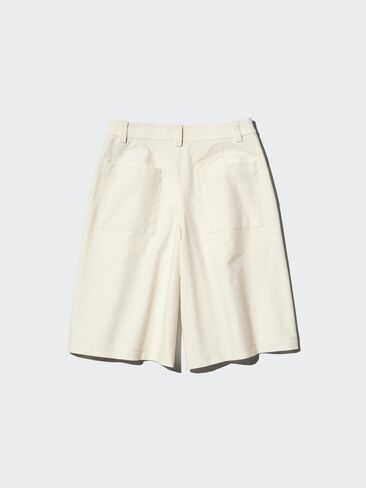 Uniqlo Jersey Pleated Long Shorts in Saudi Arabia