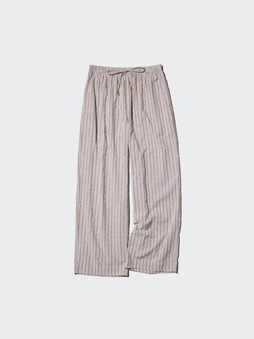 Uniqlo Easy Pants | Striped in Saudi Arabia