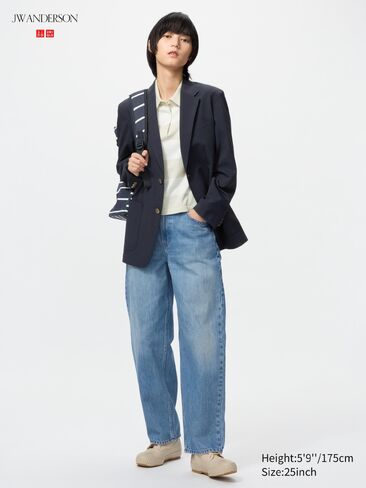 Uniqlo Baggy Jeans in Saudi Arabia