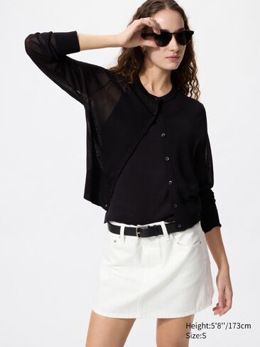 Uniqlo Denim Mini Skirt in Saudi Arabia