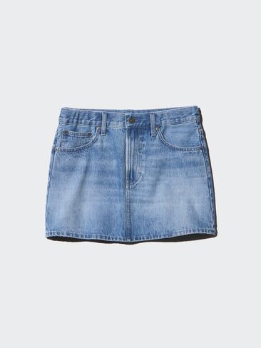 Uniqlo Denim Mini Skirt in Saudi Arabia
