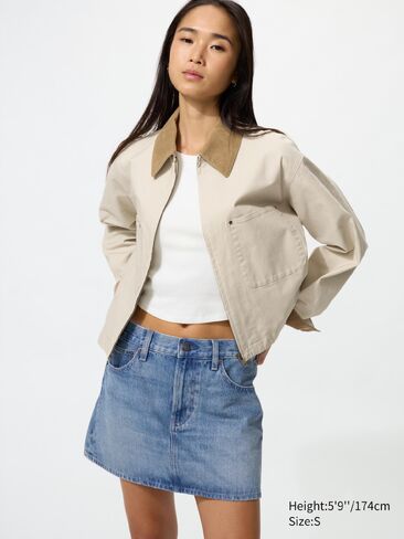 Uniqlo Denim Mini Skirt in Saudi Arabia