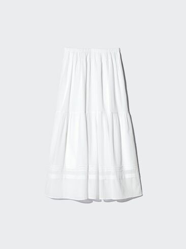 Uniqlo Tiered Maxi Skirt in Saudi Arabia