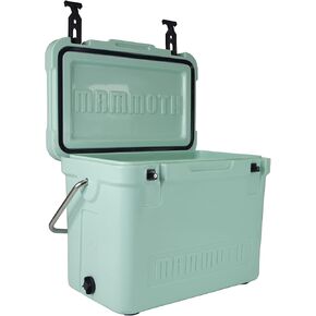 سلسلة Mammoth Coolers Cruiser، صندوق ثلج صلب معزول مع هيكل متين بجدار مزدوج، رائع للأنشطة الترفيهية أثناء التنقل (Cruiser 30، أسمر ضارب للصفرة) in Kuwait