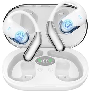 تترجمة سماعات الأذن في الوقت الفعلي - AI 144 Language Translator سماعات أذن ، 5.4 براعم الأذن مع ميكروفون إلغاء ضوضاء ENC ، عرض الطاقة LED ، سماعات رأس IPX7 للماء لتشغيل التمرين ، الأرجواني in Kuwait