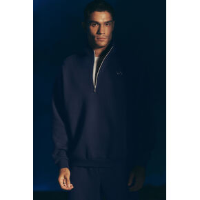 بلوفر Alo Yoga Accolade 1/4 بسحاب - كحلي in Kuwait