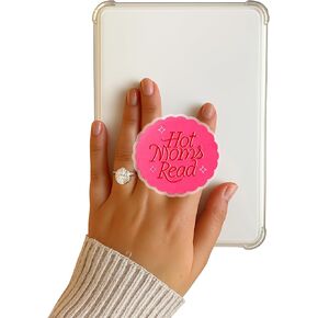 مقبض هيرات كيندل، ملحقات وردية لجهاز كيندل، مقبض الهاتف، حامل حامل قابل للطي لقارئي الهواتف الإلكترونية، هدايا لمحبي الكتب in Kuwait