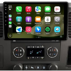 ستيريو راديو السيارة 10.2 بوصة Android 13 لسيارة Chevy Silverado 2007-2013 GMC Sierra Yukon، وحدة رأس التوصيل والتشغيل، يدعم CarPlay وAndroid Auto، راديو FM/AM in Kuwait