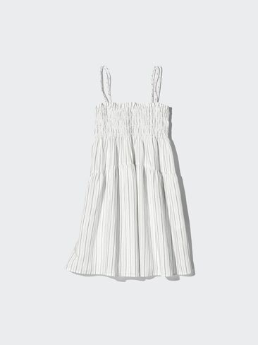 Uniqlo Linen Blend Camisole Dress | Striped in Saudi Arabia
