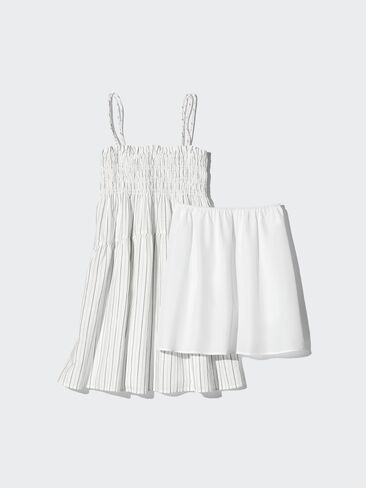 Uniqlo Linen Blend Camisole Dress | Striped in Saudi Arabia