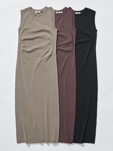 Uniqlo 3D Cotton Knit Dress in Saudi Arabia