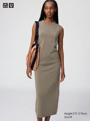 Uniqlo 3D Cotton Knit Dress in Saudi Arabia