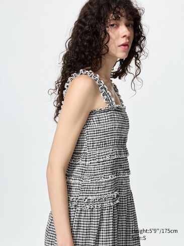 Uniqlo Shirring Dress in Saudi Arabia