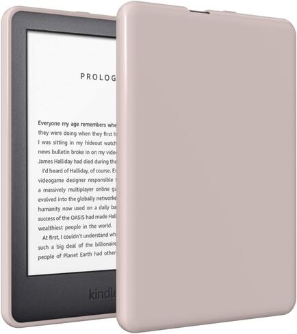 Puxicu Case for 6" All-New Kindle (11th Generation-2024/2022 Release), Slim Design Flexible Matte TPU Protective Cover for Kindle 11 2024/2022 E-Reader, Clear in Saudi Arabia