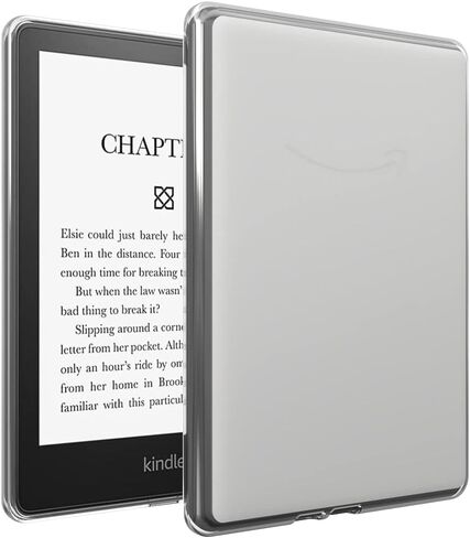 Puxicu Case for 6" All-New Kindle (11th Generation-2024/2022 Release), Slim Design Flexible Matte TPU Protective Cover for Kindle 11 2024/2022 E-Reader, Clear in Saudi Arabia