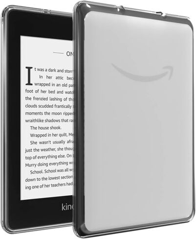 Puxicu Case for 6" All-New Kindle (11th Generation-2024/2022 Release), Slim Design Flexible Matte TPU Protective Cover for Kindle 11 2024/2022 E-Reader, Clear in Saudi Arabia