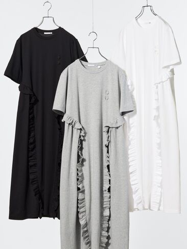 فستان Uniqlo بكشكشة على شكل حرف T in Saudi Arabia