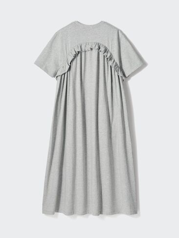 فستان Uniqlo بكشكشة على شكل حرف T in Saudi Arabia