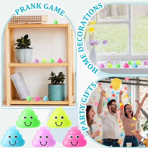 Leyndo 25 Sets Mini Figurine Toys Small Fake Figures with Note Cards and Bags Bulk for Humorous Gift Prank Hide Seek Goodie Bags Stuffer Party Supplies(Brown) in Saudi Arabia