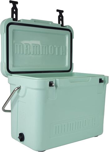 سلسلة Mammoth Coolers Cruiser، صندوق ثلج صلب معزول مع هيكل متين بجدار مزدوج، رائع للأنشطة الترفيهية أثناء التنقل (Cruiser 30، أسمر ضارب للصفرة) in Kuwait