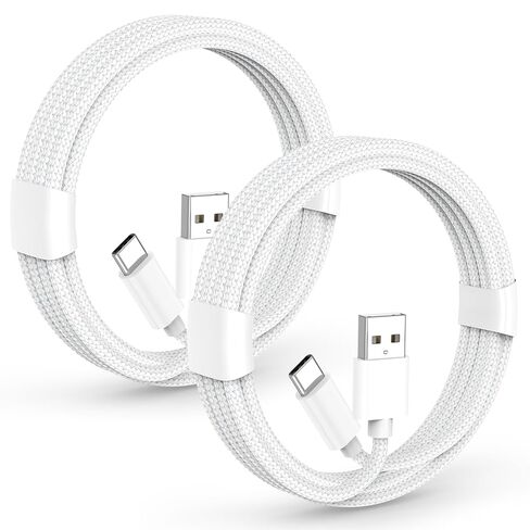 سلك شاحن سيارة سريع 3FT iPhone 17 16 15، [معتمد من MFi] كابل USB إلى USB C بقدرة 30 وات، سلك شحن USB من النوع C بطول 3 أقدام لهاتف iPhone 17 16 15 Pro Max Plus، iPad Pro، Galaxy S25، Moto G، LG، Pixel in Kuwait