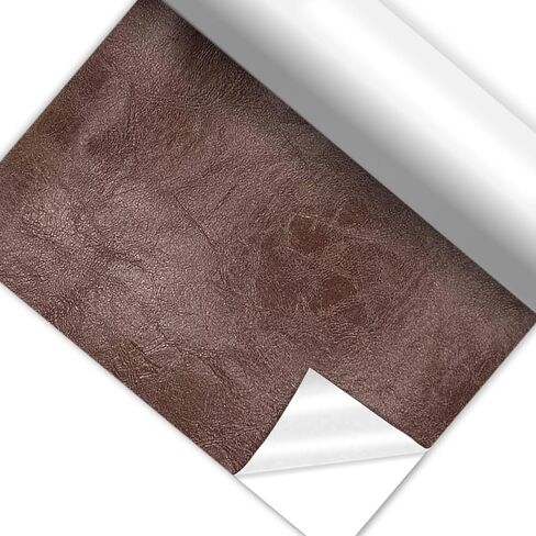 Self Adhesive Faux Leather Repair Patch,1Roll 15x78 Inch Leather Repair Tape for Furniture,Couch Tape for Couches,Bed,Car Seats,Chair,Light Brown in Saudi Arabia