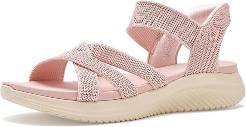 صندل Skechers Ultra Flex 3.0 للسيدات - سهل الانزلاق بدون استخدام اليدين إلى الأبد in Kuwait