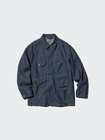 سترة Uniqlo المساعدة | الدنيم in Saudi Arabia