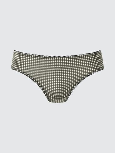Uniqlo Mid-Rise Bikini Briefs | Gingham in Saudi Arabia