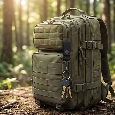 حامل مفاتيح بمشبك حزام شديد التحمل، ملحقات معدات الشرطة العسكرية in Kuwait