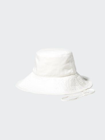 Uniqlo UV Protection Cotton Linen Wide Brim Hat in Saudi Arabia