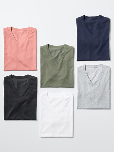 Uniqlo DRY V-Neck T-Shirt in Saudi Arabia