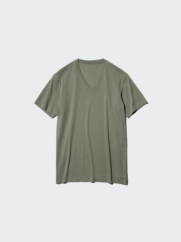 Uniqlo DRY V-Neck T-Shirt in Saudi Arabia