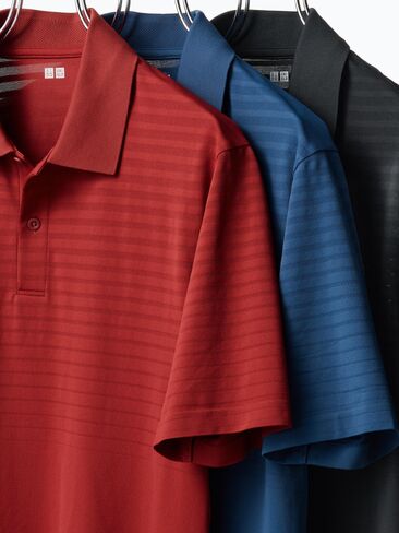 Uniqlo DRY-EX Polo Shirt | Pattern in Saudi Arabia