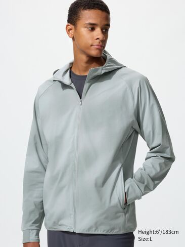 Uniqlo DRY-EX UV Protection Full-Zip Hoodie | Print in Saudi Arabia