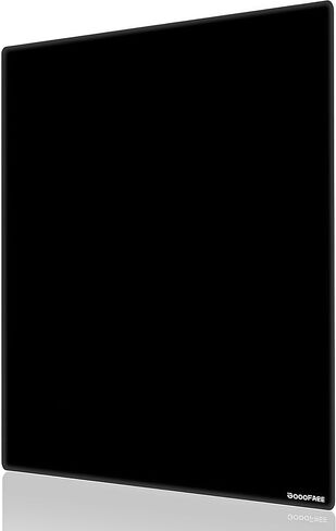 Gogofree Glass Mousepad للألعاب ، حصيرة فائقة الماوس السلس مع سطح صلب ، والسيطرة على سرعة فأر الزجاج الكبير الدقة للألعاب والمكتب (أسود ، 19.7 "ل × 15.7" W) in Kuwait