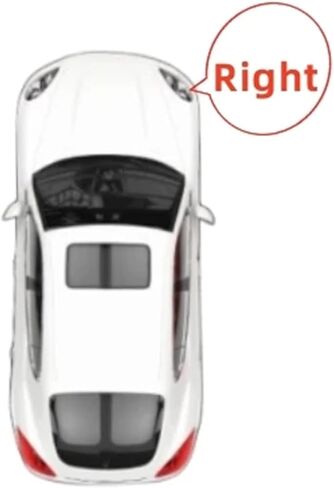 Compatible For Hyundai Elantra 2023 2024 Car Articles Lampshade Cover It Has Good Transparency And Light Transmission(Left) in Saudi Arabia