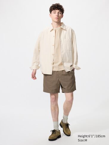 Uniqlo Linen Blend Easy Shorts | 5" in Saudi Arabia