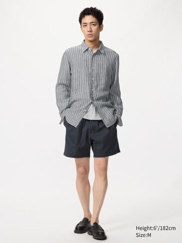 Uniqlo Linen Blend Easy Shorts | 5" in Saudi Arabia