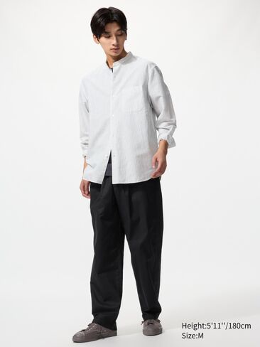 سروال Uniqlo من مزيج الكتان سهل الكاحل in Saudi Arabia