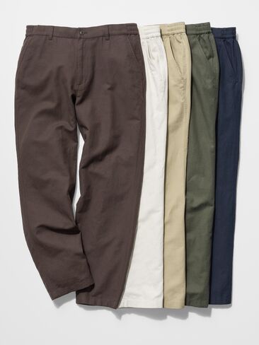 سروال Uniqlo من مزيج الكتان المريح in Saudi Arabia
