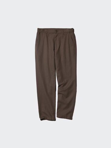 سروال Uniqlo من مزيج الكتان المريح in Saudi Arabia
