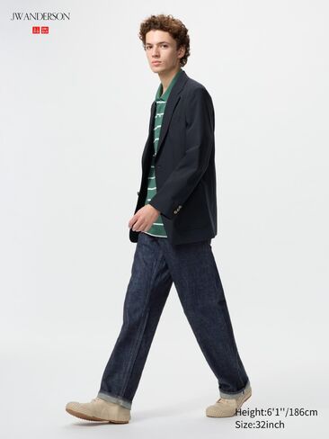 Uniqlo Selvedge Straight Jeans in Saudi Arabia