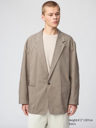 Uniqlo Relaxed Fit Jacket in Saudi Arabia