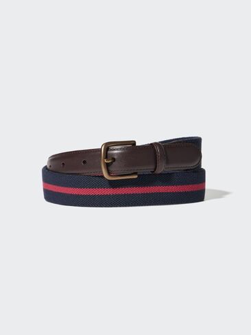 Uniqlo Leather Combination Striped Belt in Saudi Arabia